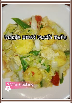 Foto resep Tumis Sawi Putih Tofu