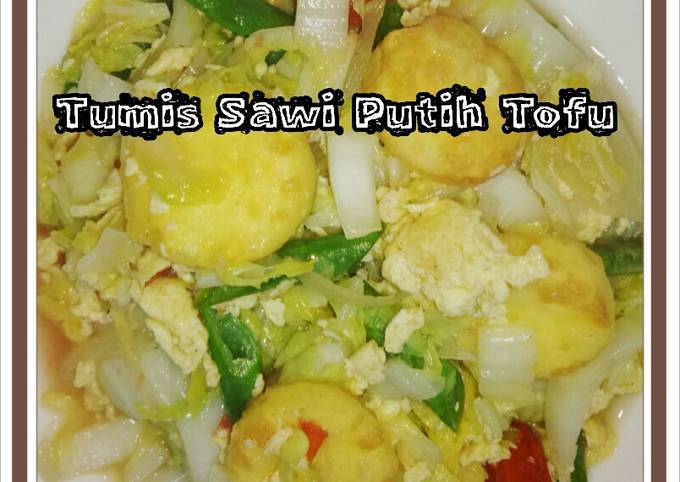 Resep Tumis Sawi Putih Tofu Oleh Vina Young Cookpad