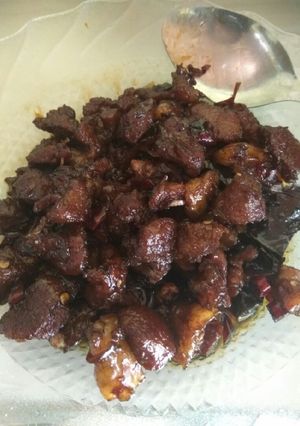 Foto resep Kering daging kambing ala aku