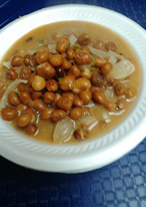 A picture of Vegetarian crowder peas.