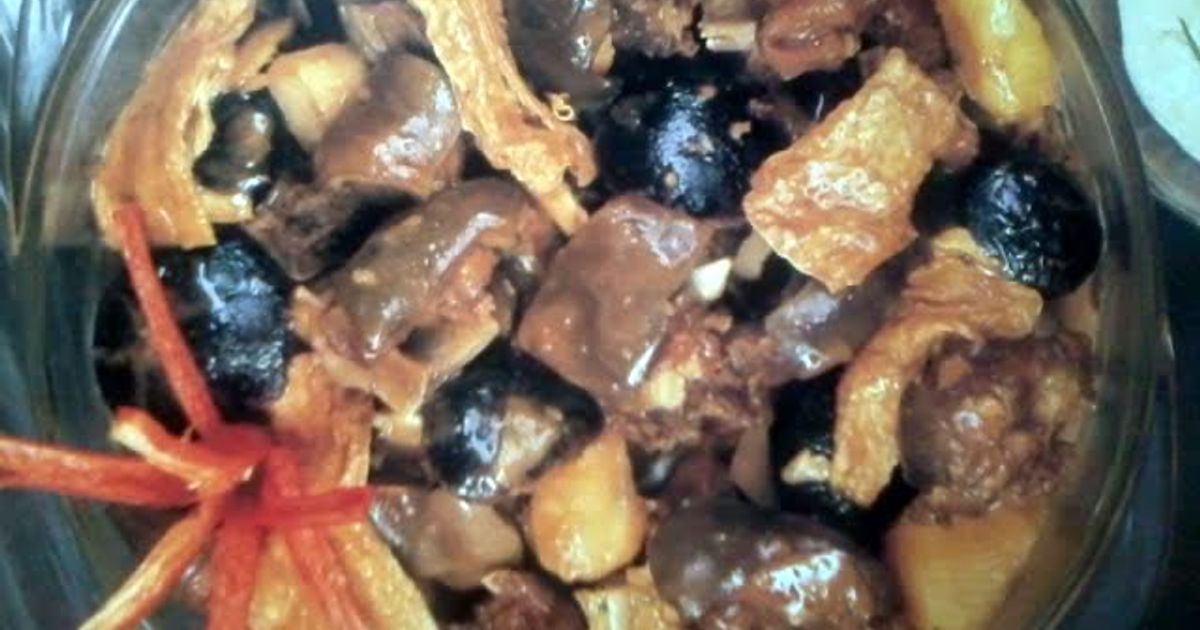 Mutton Pot With Beancurd Sticks Recipe By Lovebeaut