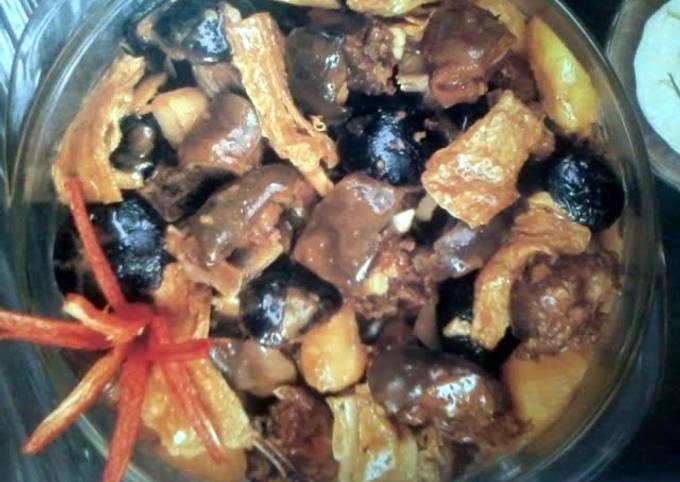 Steps to Prepare Ultimate Mutton Pot with Beancurd Sticks