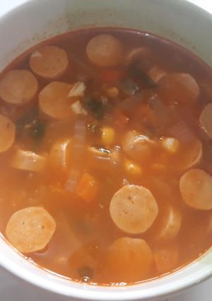 Foto resep Sup Merah Fibercreme