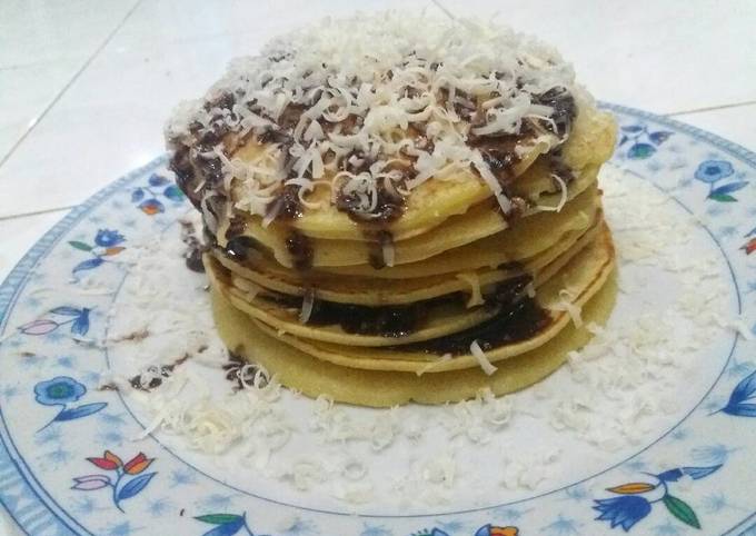 Resep Pancake coklat keju oleh Annie Febian Cookpad Resep Pancake coklat keju oleh Annie Febian Cookpad