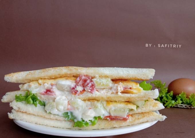 Bahan Membuat Sandwich Telur Yang Lezat Resepenakbgt Com