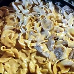 A picture of Crockpot Beef Stroganoff.