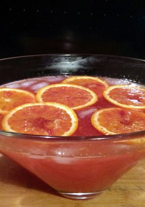 A picture of AMIEs ORANGE TEA Punch.