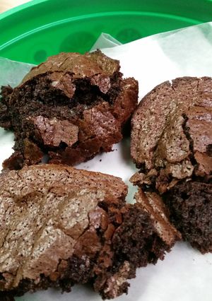 A picture of Brownies (gluten-free & low fat).