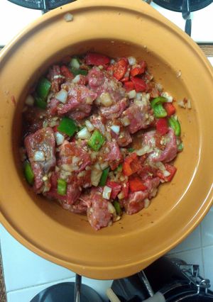 A picture of Savory Pepper Steak.