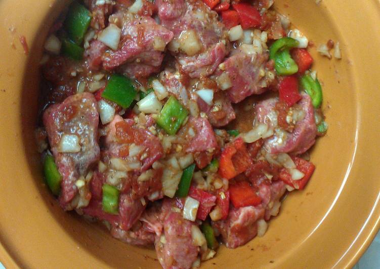 Recipe of Favorite Savory Pepper Steak