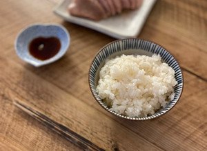 A picture of 🍚 White rice with Instant Pot.