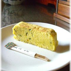 A picture of Easy to Cook using a Microwave Okara Kabocha Squash Cake.