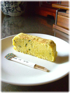 A picture of Easy to Cook using a Microwave Okara Kabocha Squash Cake.
