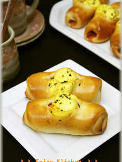 A picture of Ham and Mayonnaise Bread.
