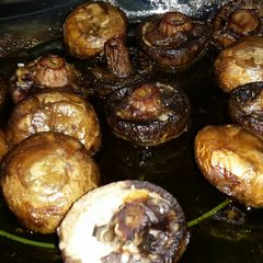 Roasted Mushrooms A picture of Roasted Mushrooms.