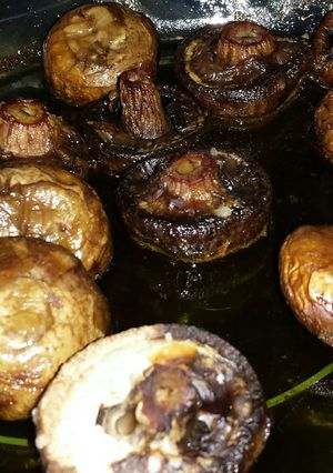 A picture of Roasted Mushrooms.