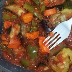 Simple ratatouille A picture of Simple ratatouille.