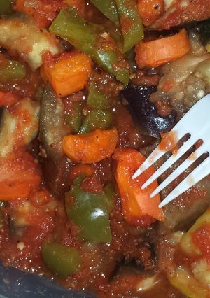 A picture of Simple ratatouille.