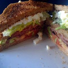 A picture of "T.A.B.L.E." Sandwich.