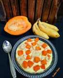 Papaya Banana Custard