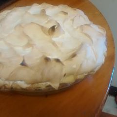 A picture of TL's Award Winning Deep Dish Lemon Meringue Pie.
