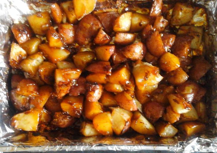 Easiest Way to Prepare Ultimate Honey Roasted Potatoes