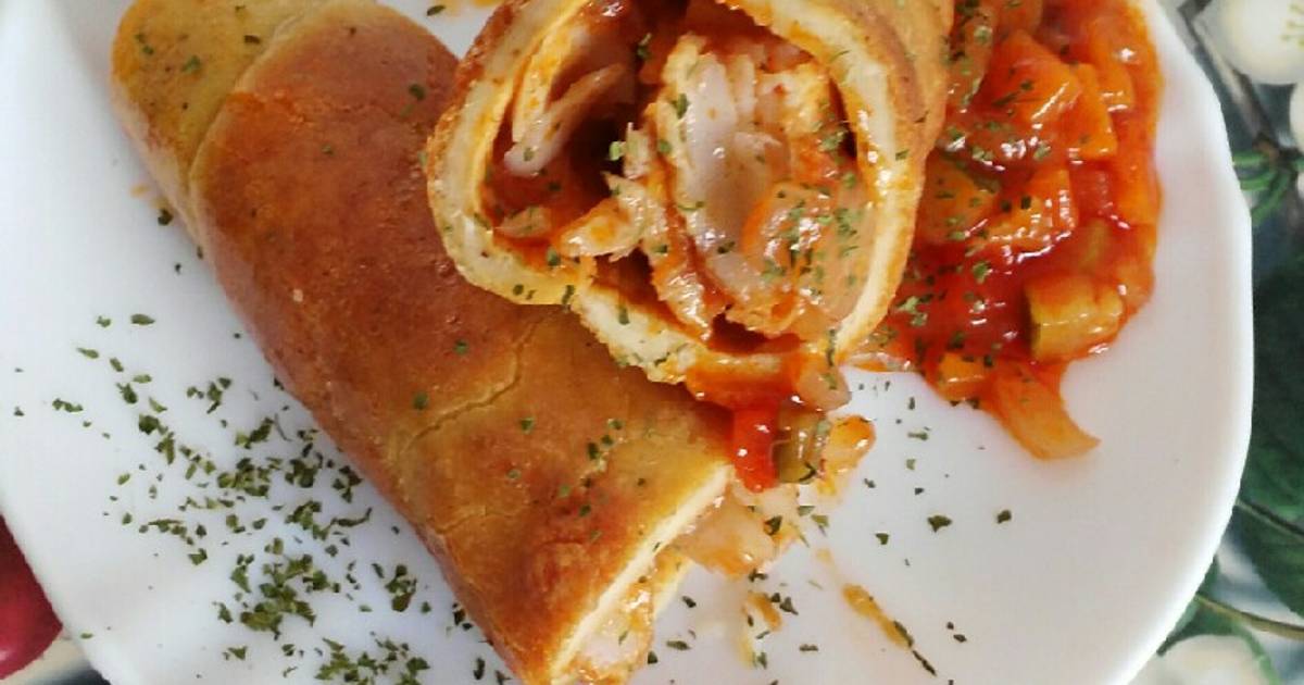 54 recetas muy ricas de tortilla rellena con carne compartidas por cocineros caseros Cookpad