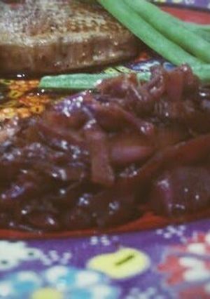 A picture of Rosemary Braised Red Cabbage.