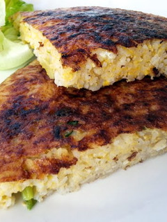A picture of Rice Omelette.