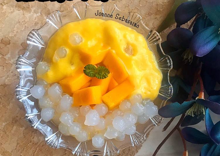 Easiest Way to Make Delicious Mango Sago