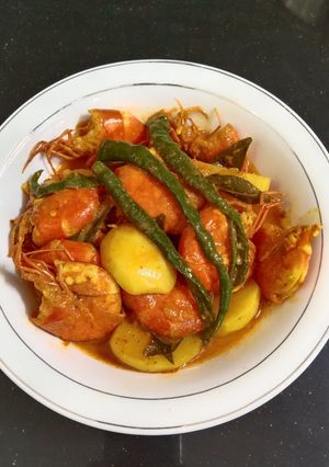 Foto resep Gulai Udang Kentang Khas Aceh