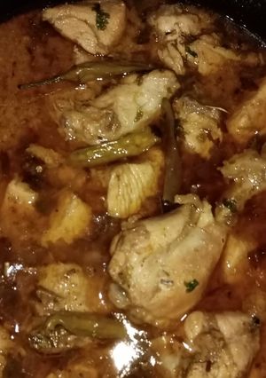 A picture of Chicken shorba.