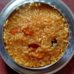 A picture of Sweet Pongal.