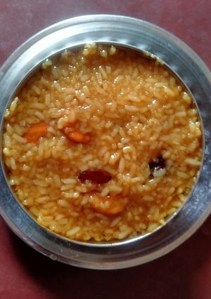 A picture of Sweet Pongal.