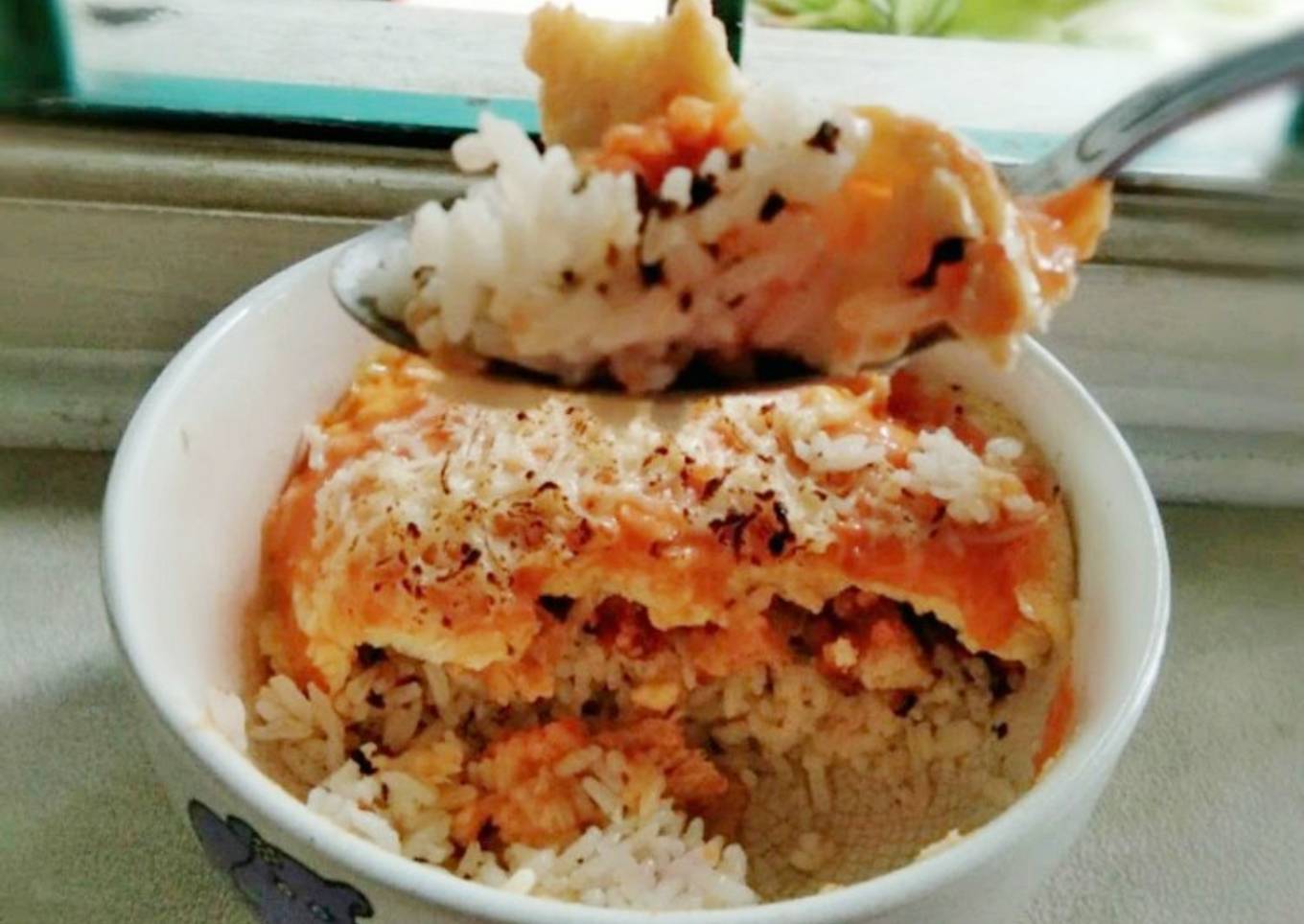 Nasi Mentai ala Rumahan