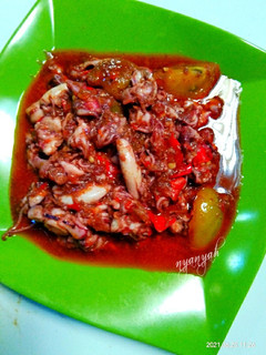 Foto resep Sambal baby cumi basah