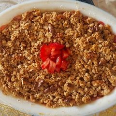 A picture of Strawberry Banana Crumble.