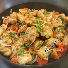 A picture of 🌶🍜Salt and Black Pepper Chicken🍜🌶.