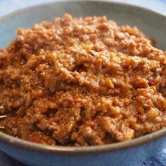 A picture of Meat-Miso for Dan Dan Noodles.