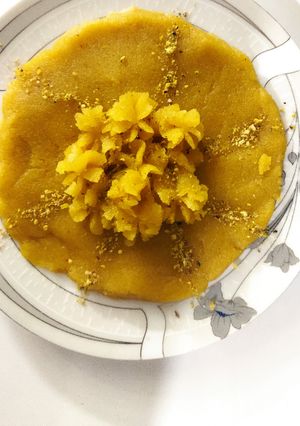 عکسی از دستور حلوا تخم مرغی