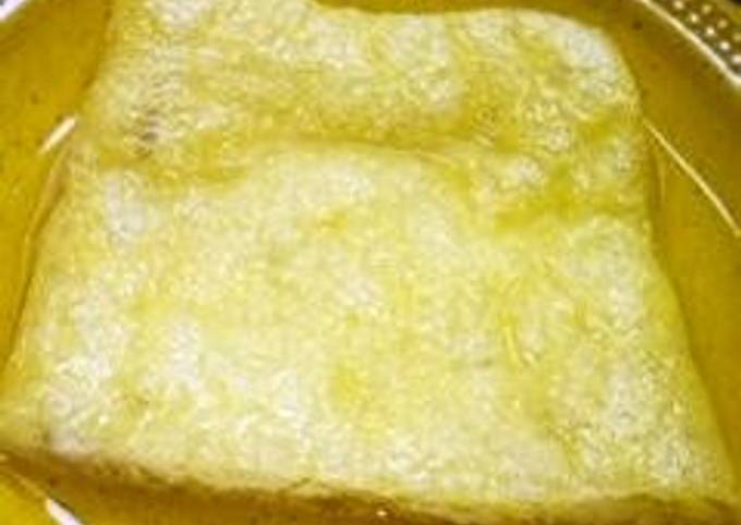De-greasing Aburaage in the Microwave Recipe