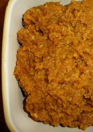 A picture of Homemade Miso Using a Pressure Cooker.