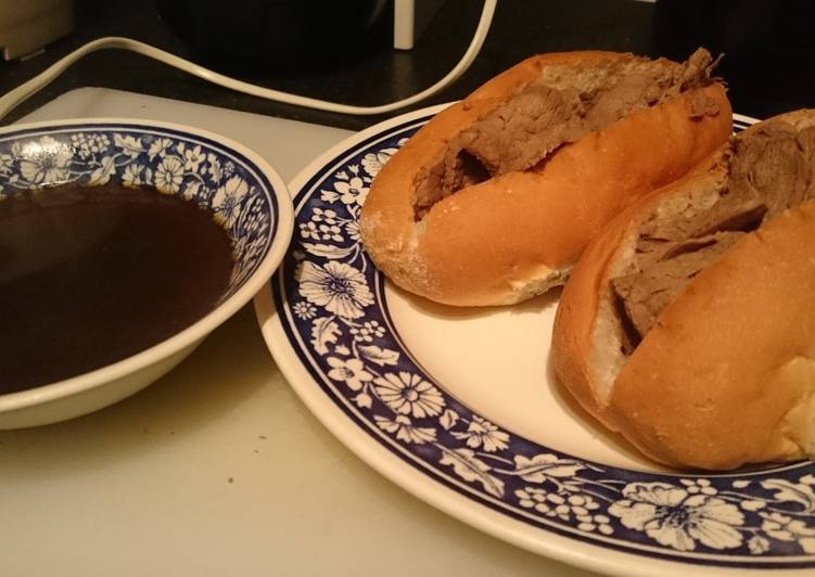 Simple Way to Serve Tasteful Super Easy French Dip