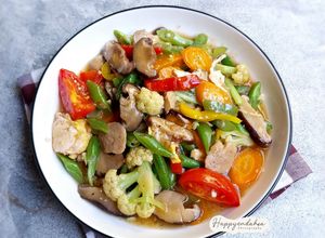 Foto resep Capcay Sayur Jamur Shitake