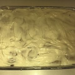 A picture of Homemade cinnamon rolls w/ cream cheese frosting.