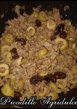 Una foto de Picadillo Agridulce