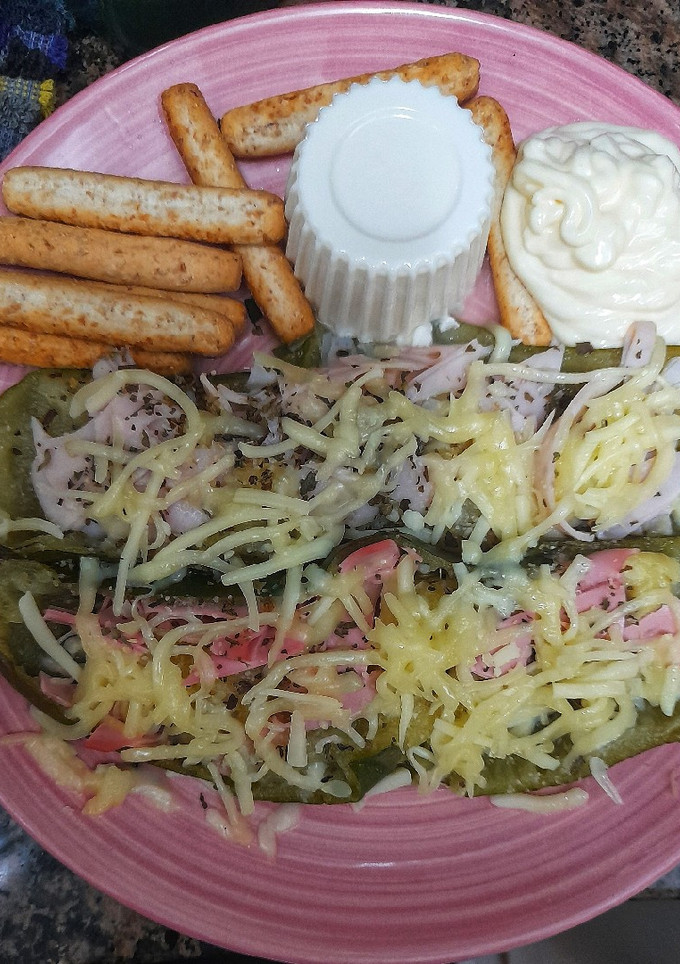 Una foto de Cena vegetal muy rica