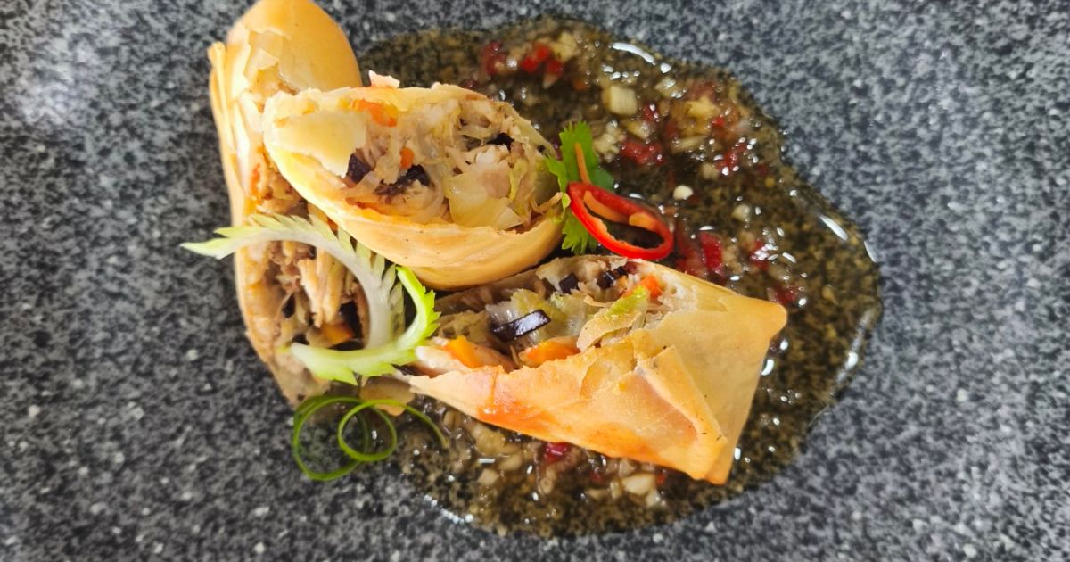 Spring Roll dengan Saus Ala Thai