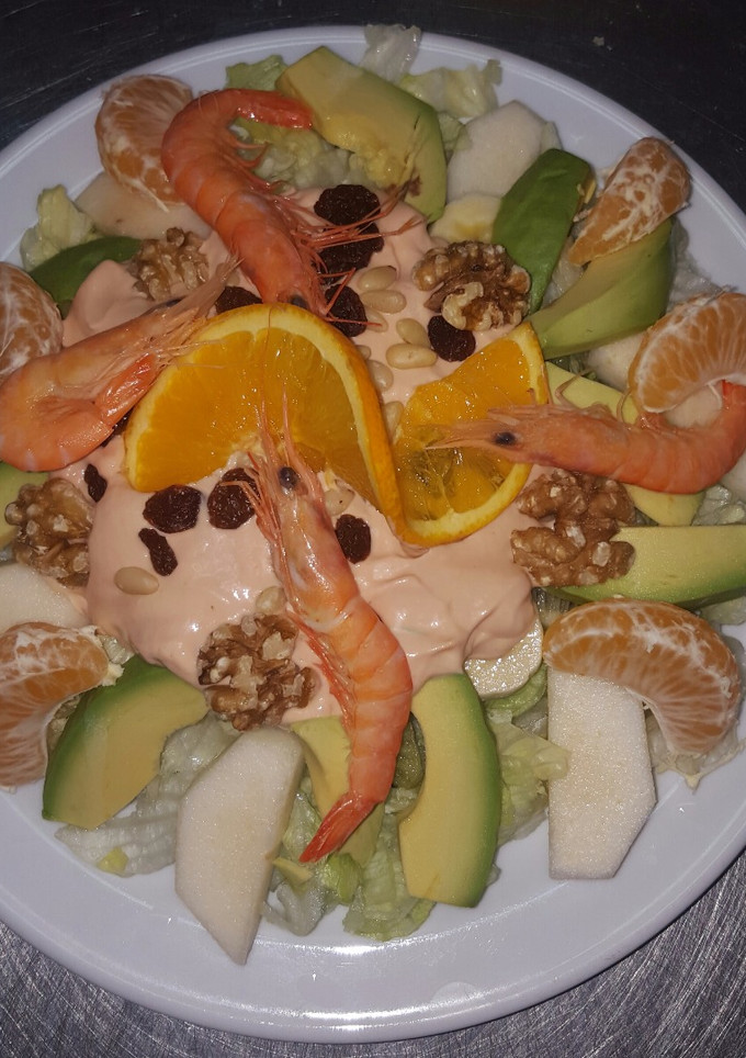 Una foto de Ensalada tropical