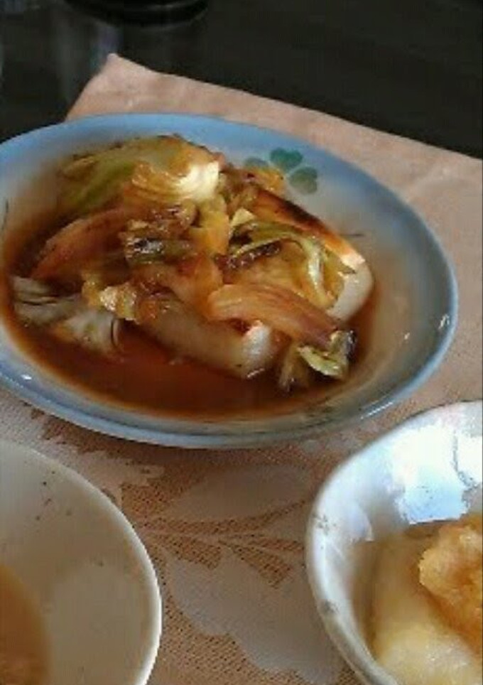 A picture of Cabbage Mochi.